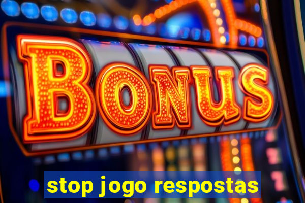 stop jogo respostas